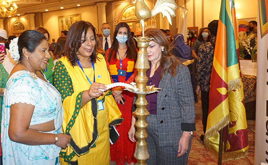 Ceylon Tea promotion at the International Bazaar of the Diplomatic Club Syria